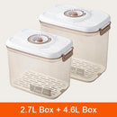 GobekUsa Fresh-Keeping Vacuum Canister: Large Capacity Food Organizer.