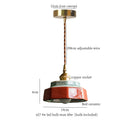 GobekUsa Beige Ceramic LED Pendant Lamp for Home and Commercial Spaces