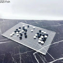 GobekUsa Geometric Chess Set - Minimalist Chessboard & Pieces for Casual Games