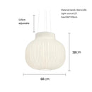 GobekUsa LED Chandelier: Nordic Pendant Light for Home Decor in Living, Dining, Kitchen, Bedroom