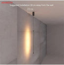GobekUsa LED Pendant Light: Adjustable Line Strip Hanging Lamp for Modern Home Decor