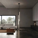 GobekUsa Linear Creative Chandelier: Nordic Italian Designer Modern Lighting for Living Room Lobby
