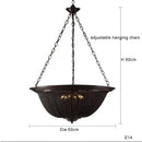 GobekUsa Black Tassel Ceiling Chandelier: Designer Dimmable Home Decor for Living Room
