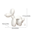 GobekUsa Dog Balloon Poop Resin Sculpture Funny Pop Art Statue Home Decor