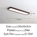 GobekUsa LED Ceiling Lights: Modern Nordic Kitchen Study Living Room Dimmable Remote Control