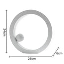 GobekUsa Geometric Circle Desk Ornament Minimalist Modern Abstract Art Aesthetic Decor