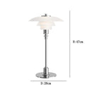GobekUsa Glass Desk Lamp: Modern Nordic Table Lamp for Home, Office, or Hotel