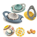 GobekUsa Egg Cutter: Stainless Steel Multifunctional Slicer & Creative Kitchen Gadget