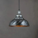 Retro Industrial Color Block Aluminum Pendant Light