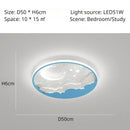 GobekUsa Kids LED Ceiling Light for Nursery Bedroom Decor