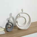 GobekUsa Abstract Family Sculpture Set Geometric Home Decoration Ornaments