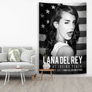 GobekUsa Lana Del Rey Hippie Aesthetic Tapestry Wall Hanging Home Décor