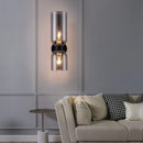 GobekUsa Glass Shade Wall Lamp: Modern Minimalist Art Lighting for Bedroom, Corridor, Staircase
