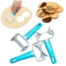 GobekUsa Dough Cutter and Dumpling Maker: Kitchen Pastry Tools for Homemade Dumplings, Pies, and Cookies