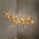 GobekUsa LED Chandelier: Modern Simplicity for Living, Dining Room, Kitchen, Bedroom - Home Decor Light Fixture