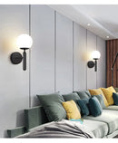 GobekUsa LED Wall Sconce with G9 Bulb for Indoor Lighting in Black Gold