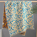 GobekUsa Country Flowers Cotton Bath Towel