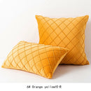 GobekUsa Embroidered Lattice Cushion Cover Pleat - 45X45CM