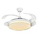 GobekUsa LED Ceiling Fans with Remote Control for Indoor Lighting