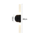GobekUsa LED Tube Wall Light for Bedroom Bathroom Foyer Living Room, Modern Metal Up Down Lamps