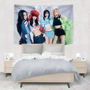 GobekUsa Kpop Black Pink Girl Group Tapestry Banner Concert Decorative Painting
