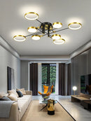 GobekUsa LED Chandelier for Home Decor, Brightness Adjustable, Living Room, Dining Room Lighting