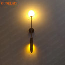GobekUsa LED Wall Lamp for Living Room Stairs Loft Night Table Home Decor