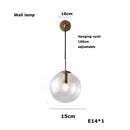 GobekUsa Glass Dandelion G4 LED Chandelier - Gold Chrome Black Hardware