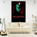 GobekUsa Jack-O-Lantern Wall Tapestry: Halloween Horror Movie Boho Home Decor for Bedroom