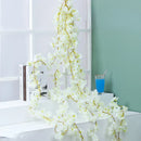GobekUsa Artificial Sakura Flowers Vine: Wedding Garden Rose Arch Decoration