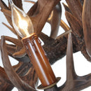GobekUsa Antler Chandelier Ceiling Lamp Mid Century Modern Lighting