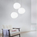 GobekUsa Gregg Glass Pendant Light: Modern Italy Foscarini LED Hanging Lamp for Dining Room, Kitchen, Loft