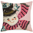 GobekUsa Christmas Pillowcase: Santa Claus Snowman Print for Living Room Sofa Decor