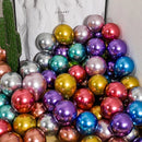 5" Chrome Golden Balloons for Wedding Party Decor by GobekUsa - Pack of 10
