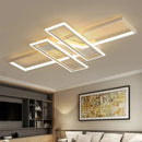 GobekUsa LED Chandeliers with Remote Control - Black Lustre Ceiling Lamp for Home