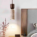 Wabi-Sabi Yellow Stone Pendant Light