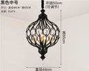GobekUsa Art Design Crystal LED Pendant Lights Modern Kitchen Bedroom Decor