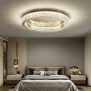 GobekUsa Crystal LED Ceiling Chandelier for Home Living Room Bedroom Lighting