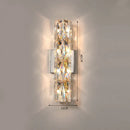GobekUsa Crystal Deluxe Wall Sconce for Living Room Bedroom Bedside Villa - Luxury Light
