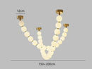 Nordic Beaded Alloy Pendant Light