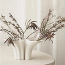 GobekUsa Abstract Geometry Ceramic Vase for Flower Arrangement