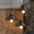 GobekUsa Industrial Retro LED Hanging Chandelier Pendant Light for Home Dining, Bar, and Restaurant Décor