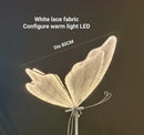 GobekUsa LED Butterfly Ceiling Lights for Romantic Wedding Decoration