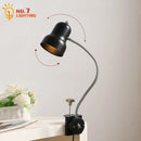 GobekUsa Adjustable LED Desk Lamp Red/Orange/Black E27 - Studio Bedside Reading Light