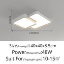 GobekUsa LED Acrylic Chandelier - Modern Indoor Lighting for Bedroom Kitchen Living Room