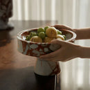 GobekUsa Calacatta Red Marble Vase for Home Decor