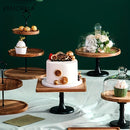 GobekUsa Double-Layer/Three-Layer Dried Fruit Tray - Elegant Serving Dish for Desserts and Snacks