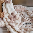 GobekUsa Cozy Fleece Throws - Soft Plaid Blankets for Warmth and Comfort