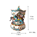 GobekUsa Enameled Metal Jewelry Trinket Box Figurines Hand Painted Storage Case