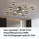 GobekUsa Gold Plated Chandelier with Remote Control, Crystals Decoration for Living Room